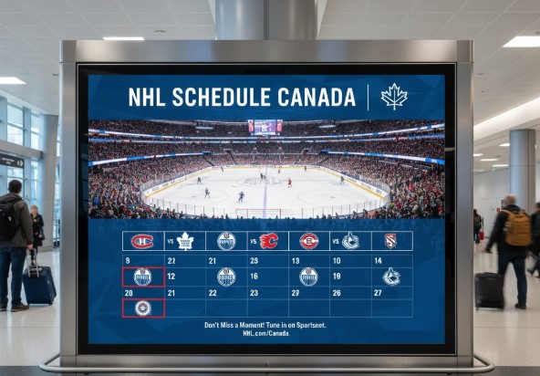 NHL Schedule Canada
