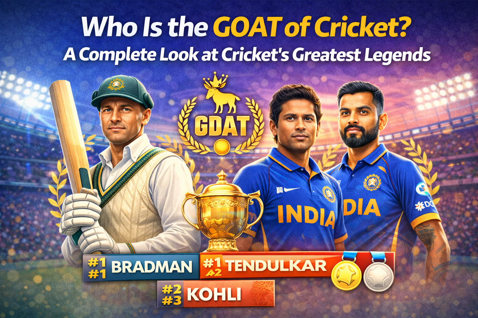 Who Is the GOAT of Cricket