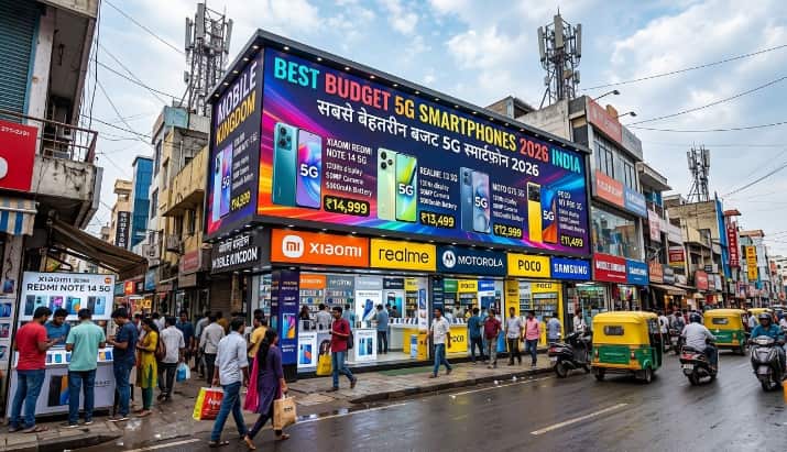 Best Budget 5g Smartphones 2026 India