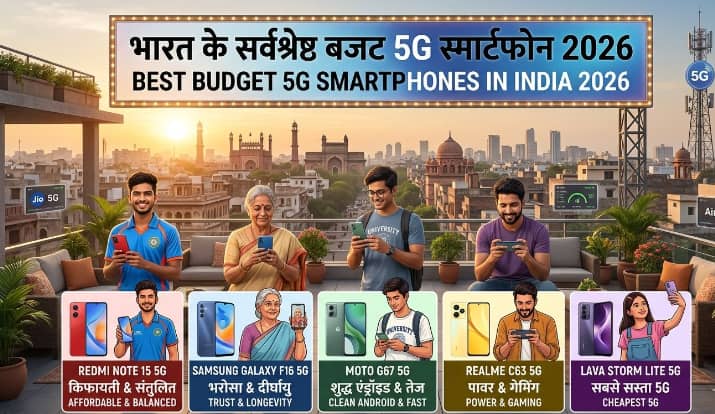 Best Budget 5g Smartphones 2026 India