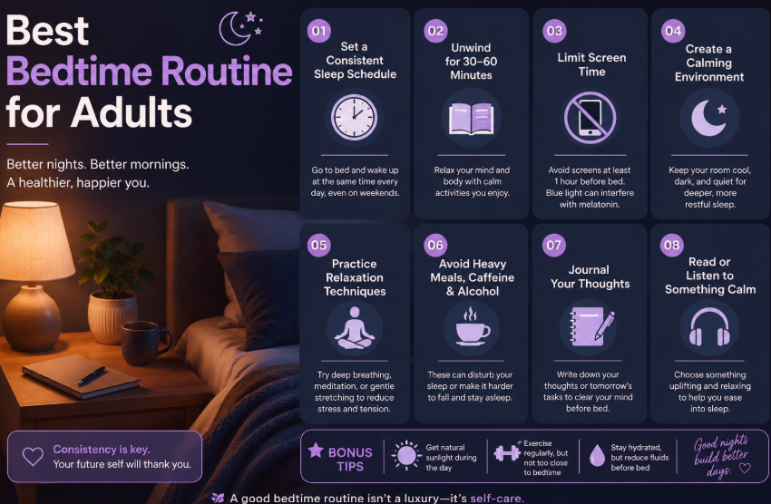 Best Bedtime Routine for Adults