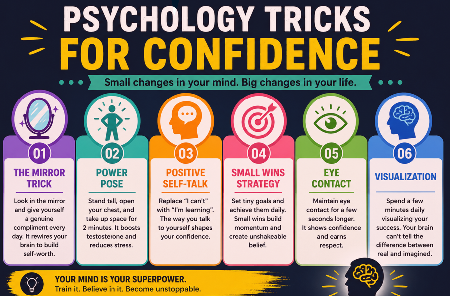 Psychology Tricks for Confidence